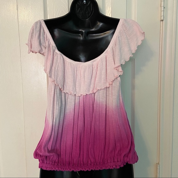 Free people top - ombré 💓 - Picture 2 of 4